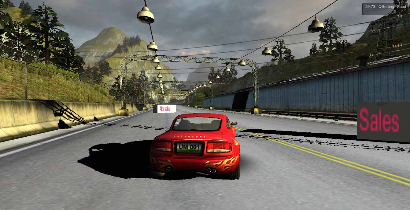 Racing to sales