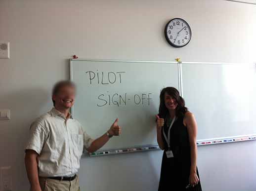 Sign-off!